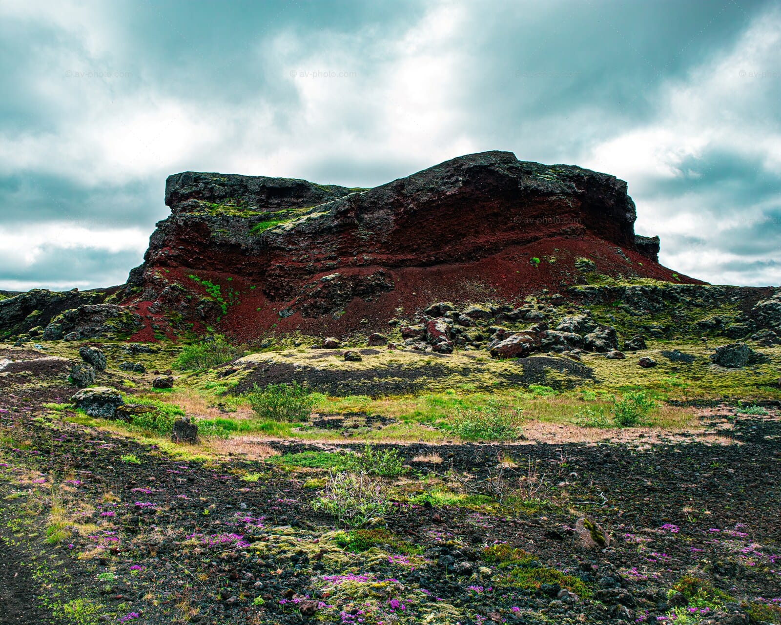 Red Lava Hill