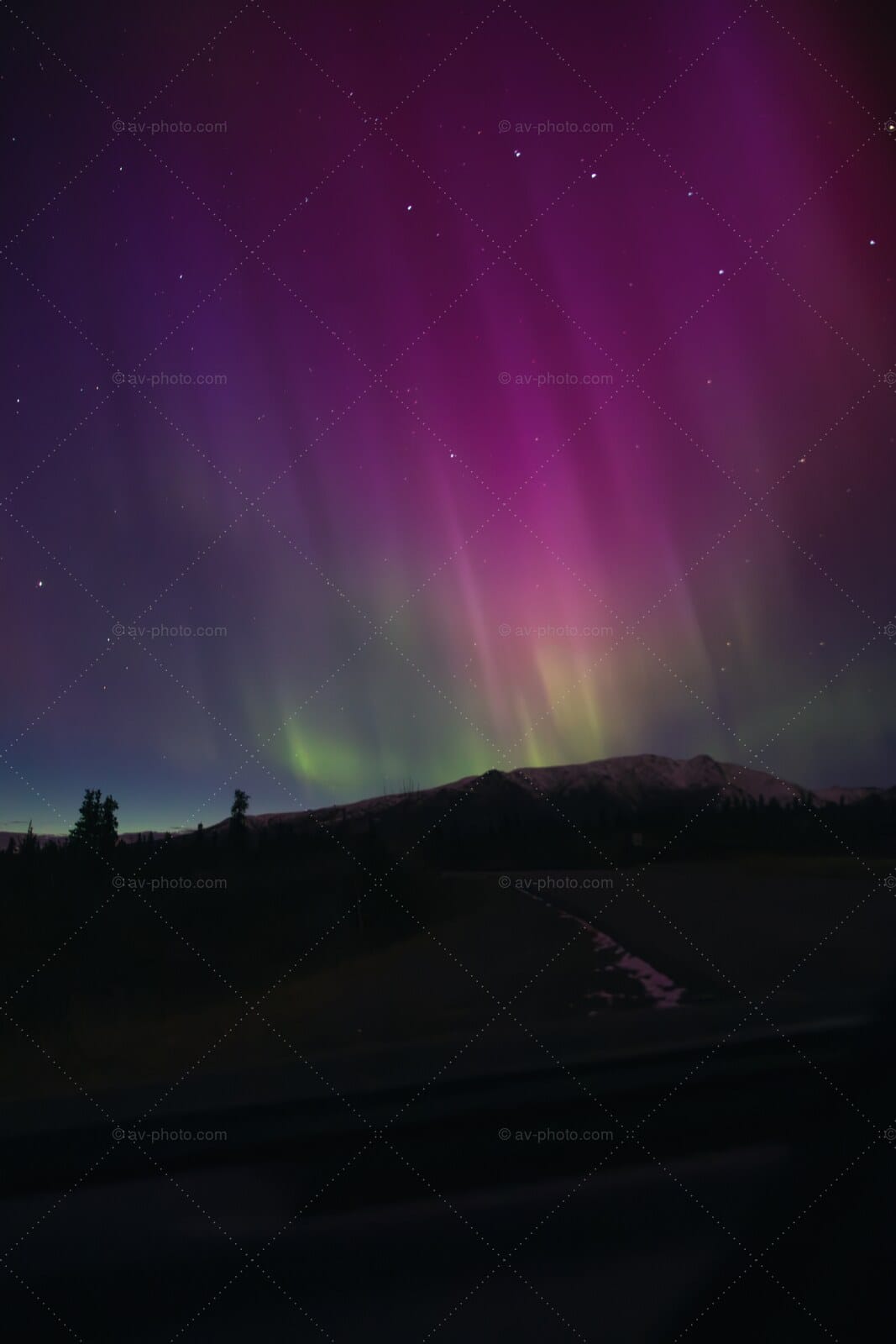 Aurora Above the Range