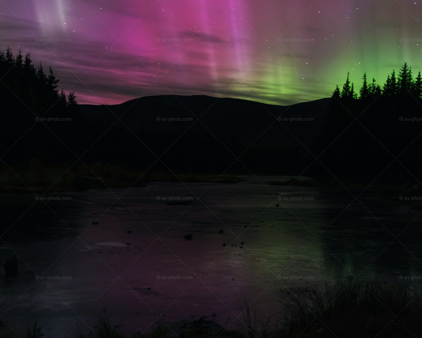 Aurora River Bend