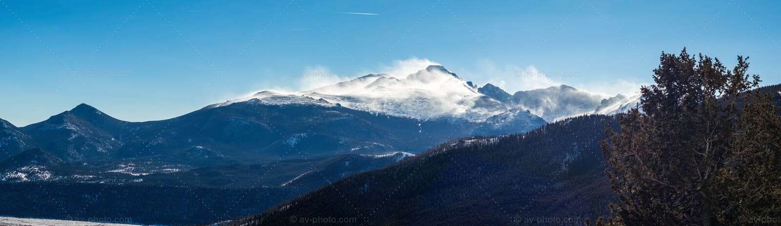 Longs Peak Snowplume