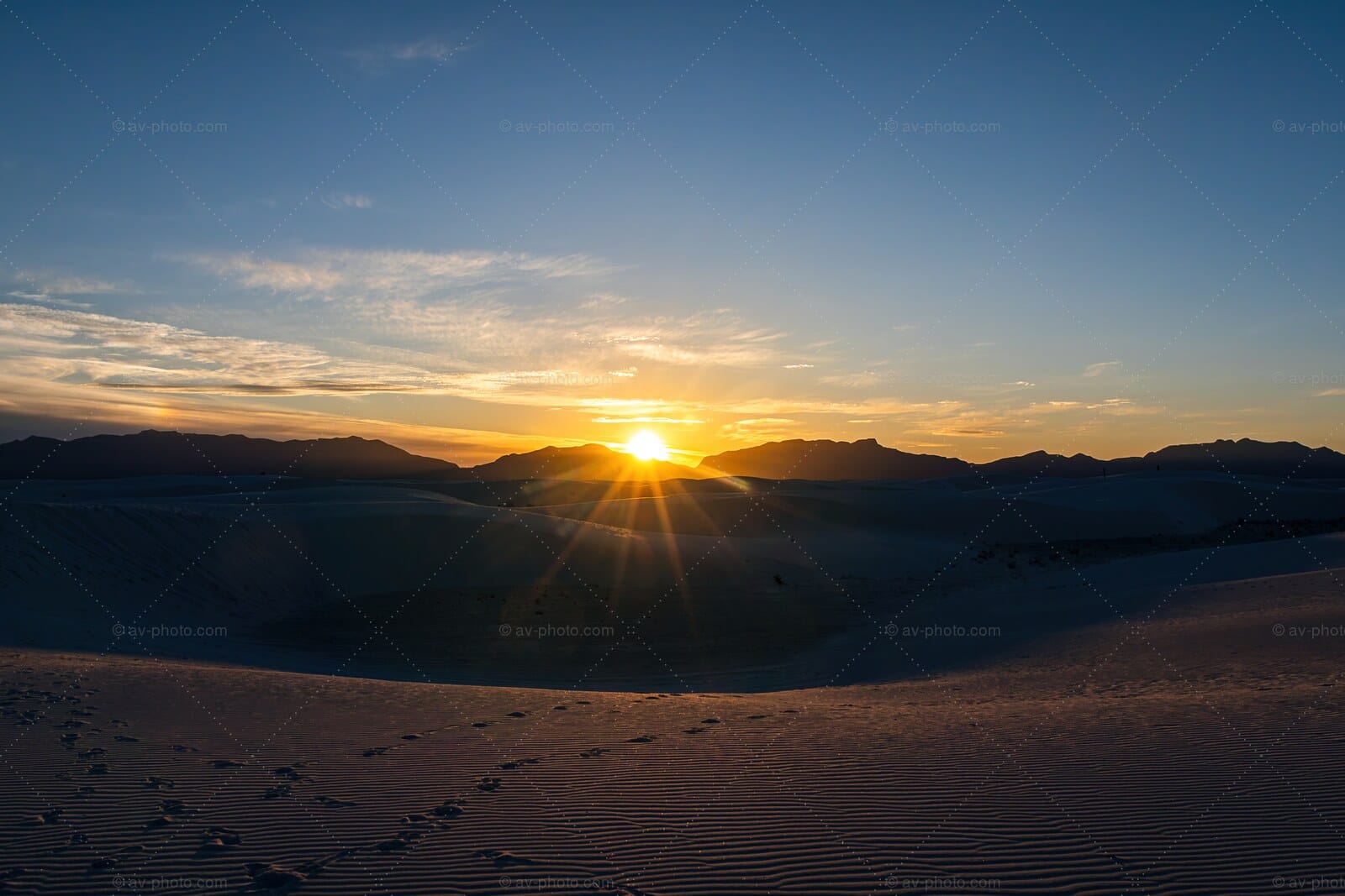 White Sands Sunburst